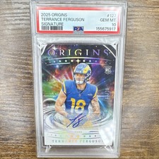 POP 1 Panini 2025 Origins Terrance Ferguson Signature #127 RC Auto /99 PSA 10 🔥