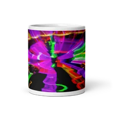 Vibrant Festive Lights Ceramic 11oz Mug