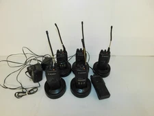MOTOROLA WALKIE TALKIES HT750 & HT1250-LS+ WITH CHARGERS (MIQ79)