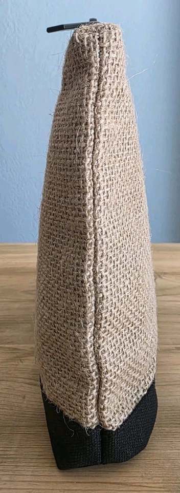 Bolso sin asas Chanel Beaute Alaplage GWP novedad yute artículos de tocador bolsa de cosméticos NUEVO con CAJA Foto 3 de 4