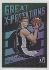 2019-20 Panini Donruss Great X-Pectations Green Flood Luka Samanic #20 z7h