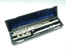 YAMAHA Flute Advantage 200AD Silver Plated Excellent Condition