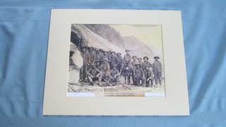 1890's Tomboy Mines Colorado Miners Print Photograph Telluride Miners