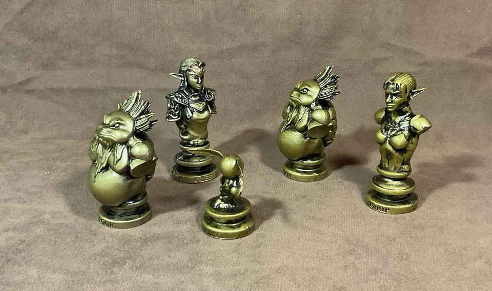 Figura de cinco piezas de repuesto USAopoly Nintendo Legend of Zelda Chess. Foto 4 de 4