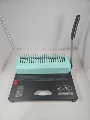 Offnova, Binding Machine, 21-Hole 450 Sheets Paper Comb Punch Binder Machine 