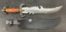 Frost Cutlery Lion Heart Bowie- Damascus