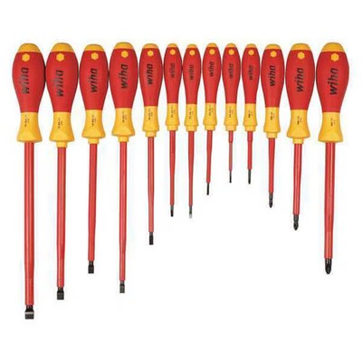 Wiha Insulated Screwdriver Set,13 pcs 32094 Wiha 32094 084705320946 Chrome