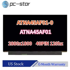 ATNA45AF01-0 ATNA45AF01 14.5" QHD 2880x1800 EDP 40 Pin 120Hz IPS Panel Screen