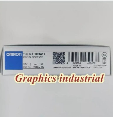 New In Box  Original  Omron NX-ID3417 Digital Input Unit NXID3417
