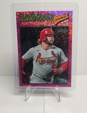 2026 Topps Heritage - Alec Burleson #165 Chrome Pink Sparkle Refractor