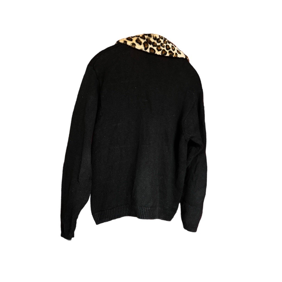 Designers Original Studios Button-Up Cardigan Bla… - image 2