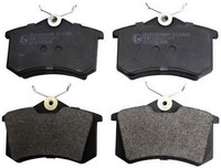 Denckermann Bremsbelagsatz, Scheibenbremse B110041 FüR Audi Seat Skoda VW