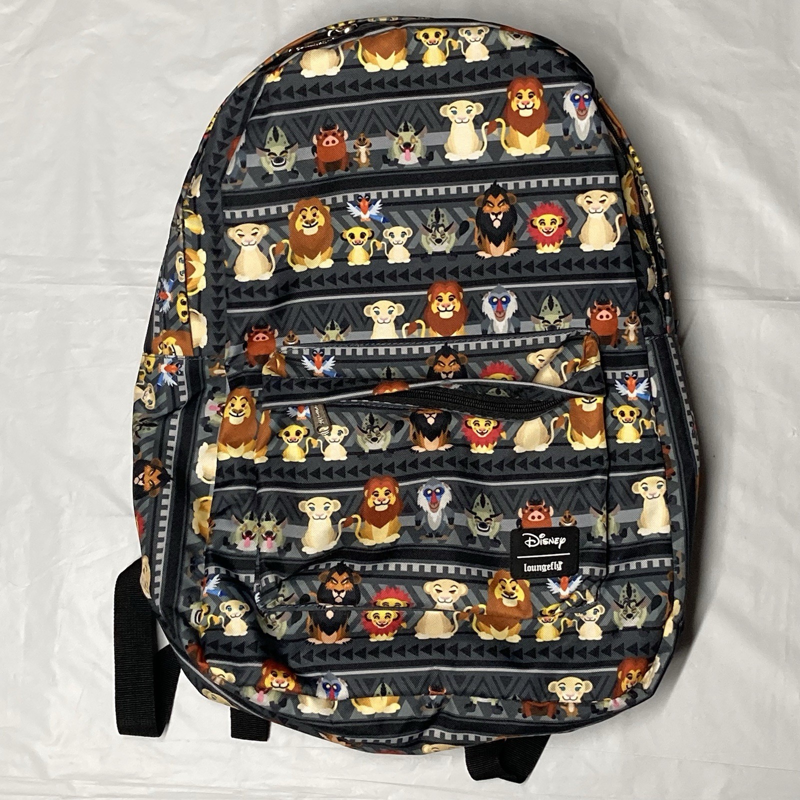 Disney Loungefly Backpack The Lion King Tribal Chibi Standard Size Backpack