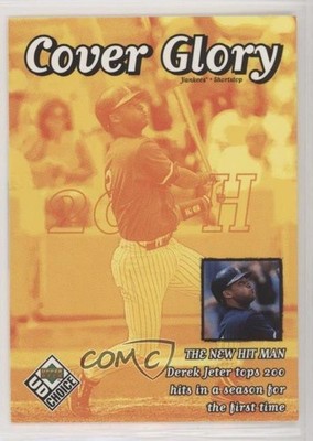 1999 Upper Deck UD Choice Cover Glory Derek Jeter #33 HOF 0o9
