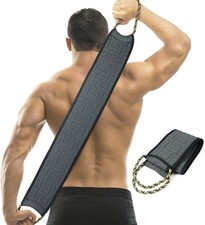 34 Inches Back Scrubber with Handles, Double Sided Body Bath Tool for Men/Women