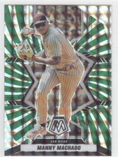 2022 Mosaic MANNY MACHADO #06/12 GREEN SWIRL SP RARE SAN DIEGO PADRES
