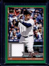 2026 Topps Miguel Cabrera 1991 Jersey Green #/99 Tigers