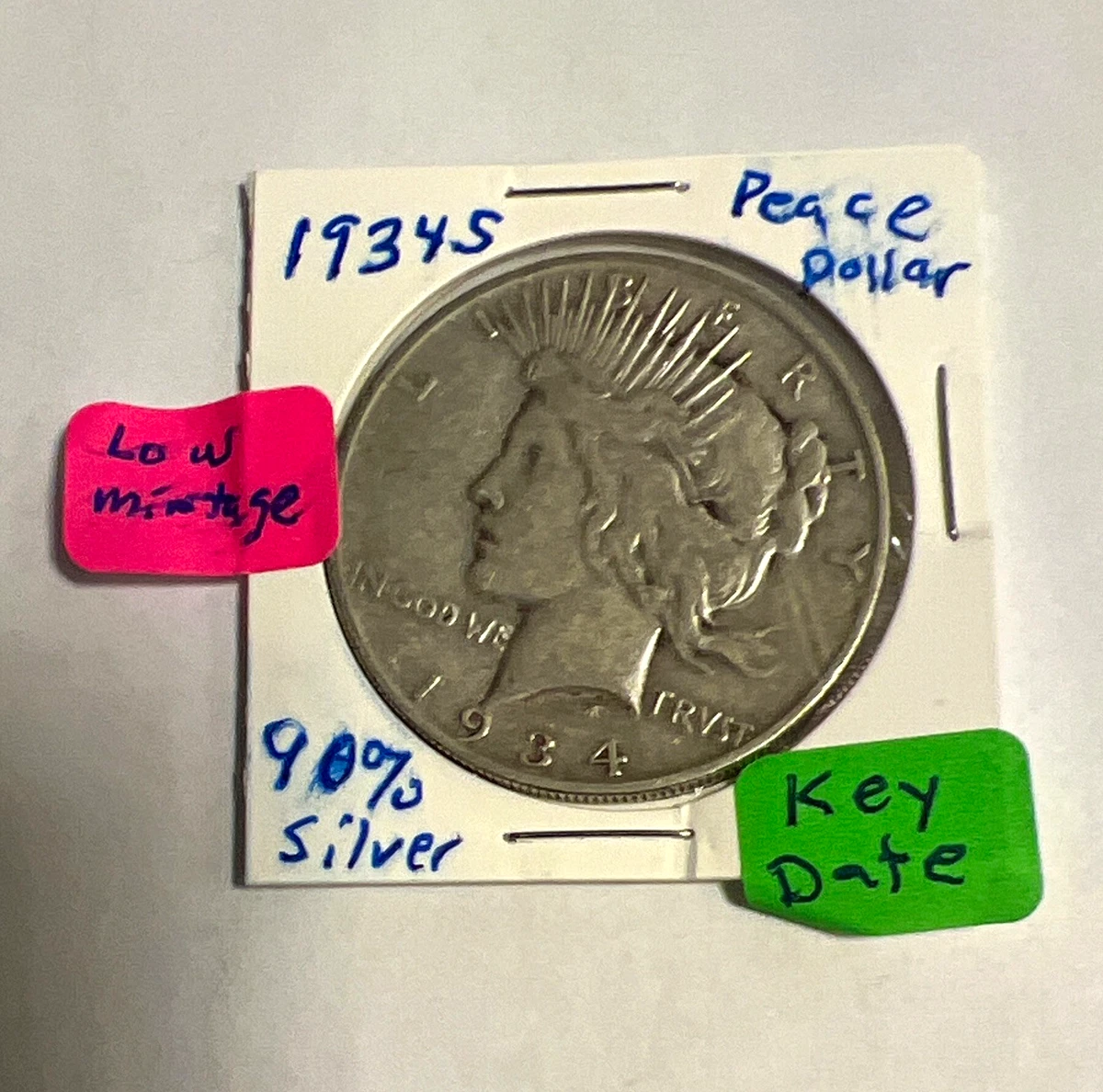 25+ Peace Dollars 1934 for sale | Updated Oct 2026