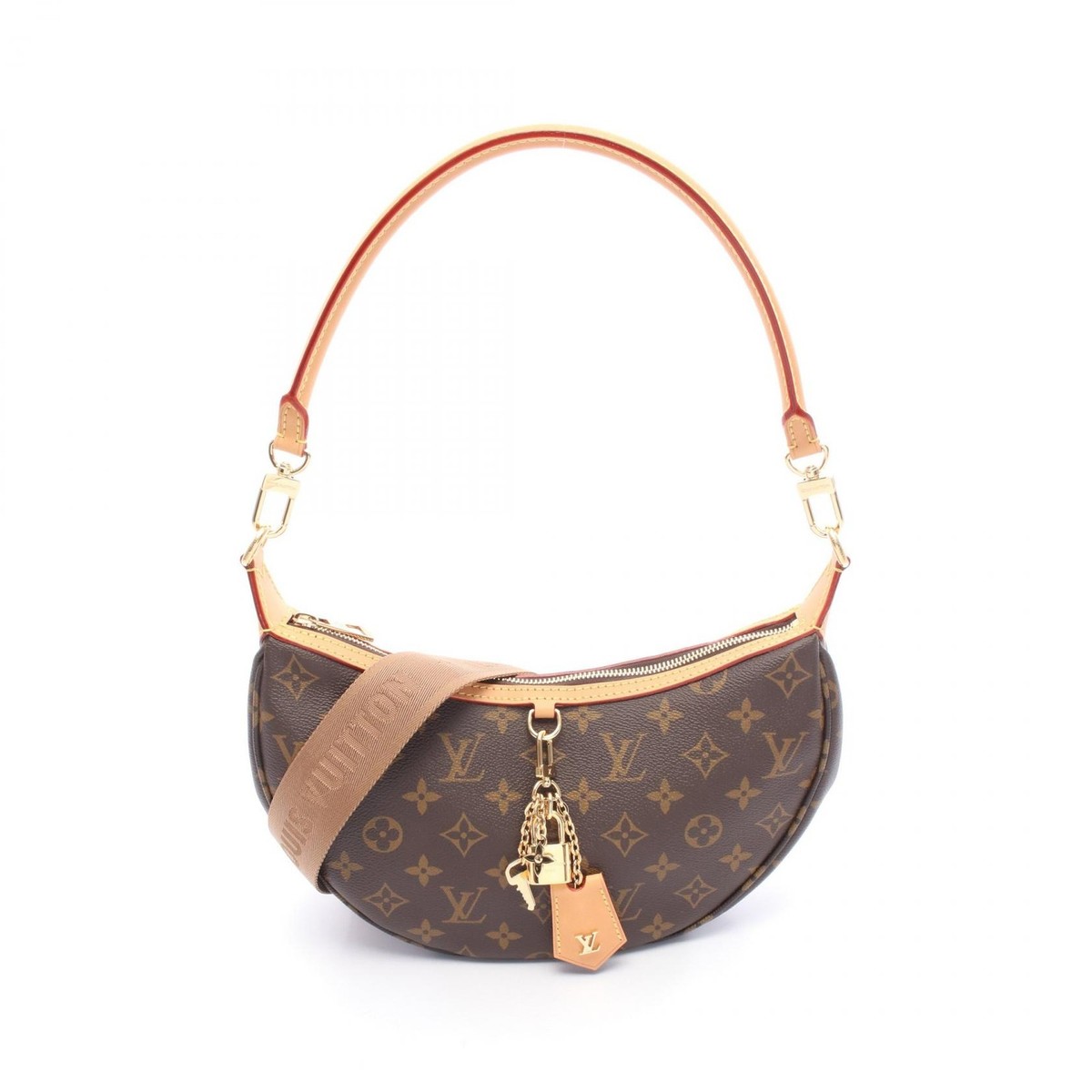 LOUIS VUITTON Looping Shoulder Handbag M12939 Monogram canvas
