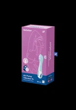 Satisfyer Air Pump Vibrator 5+ with Inflatable Shaft and App Control