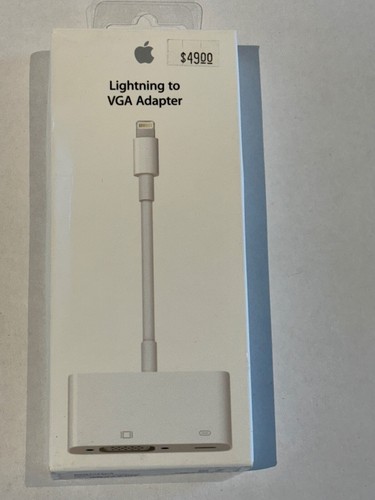 Apple Lightning auf VGA Adapter für iPhones iPads A1439 (MD825AM/A) - Bild 2 von 3