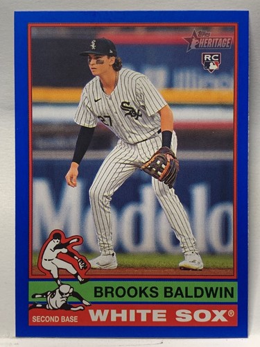 2025 Topps Heritage Dark Blue Border Parallel #1-500 Vet/RC/SP You Pick (a368) - Bild 145 von 336