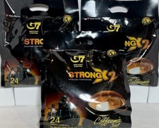 Trung Nguyen G7 3-In-1 Strong x 2 Instant Coffee 24 Sticks x25g Pack of 3 3/2027