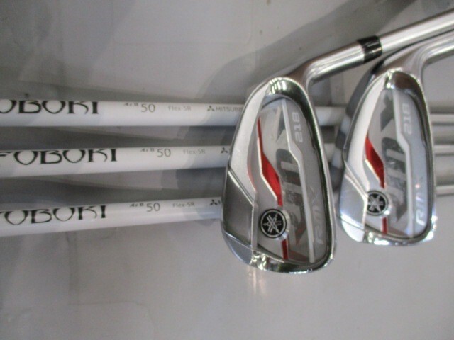 Yamaha RMX 218 Irons #6-9.P(5Clubs)/FUBUKI/Flex:SR/Iron set