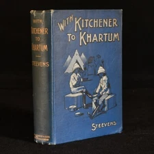 1898 With Kitchener to Khartum G. W. Steevens Fifth Edition Folding Maps