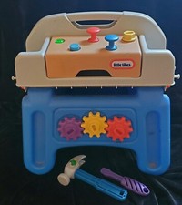 Little Tikes Pretend Play Handiworker Tool Bench Workbench Vintage Some Tools