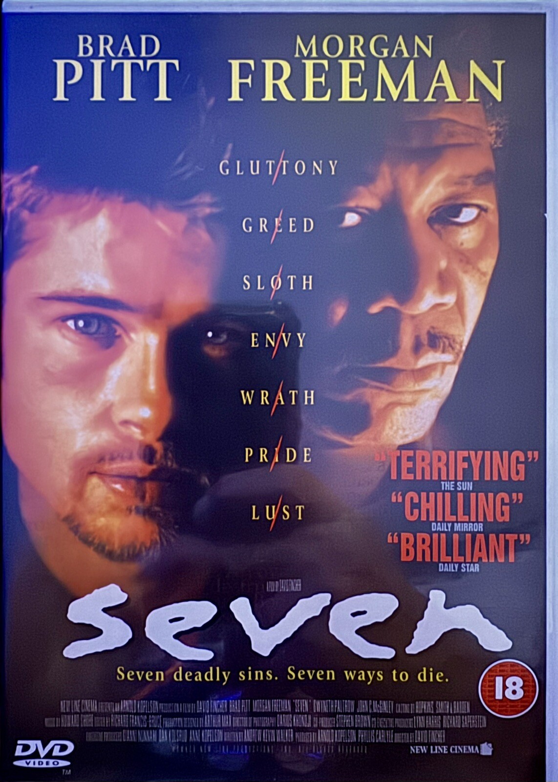 Seven (DVD, 2007) Brand New & Sealed Free Post