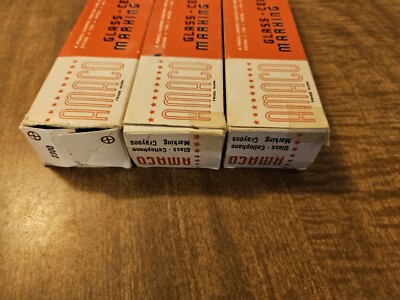Amaco Vintage Awesome Crayons Rare
