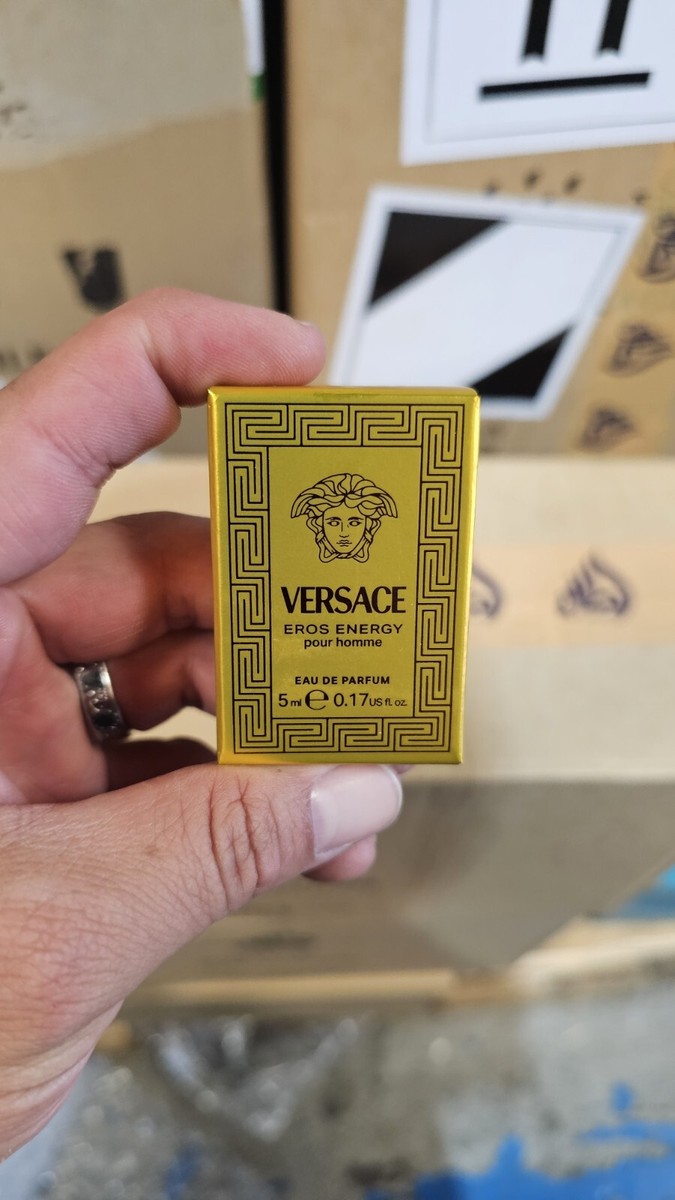 VERSACE EROS ENERGY EDP 5ml/0.17oz VERSACE CHRISTMAS 2024 NEWLY | eBay