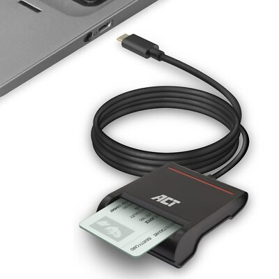 eID Card Reader Belgium USB C Kartenleser Nicht für Ausweiss App 2 Power LED ...