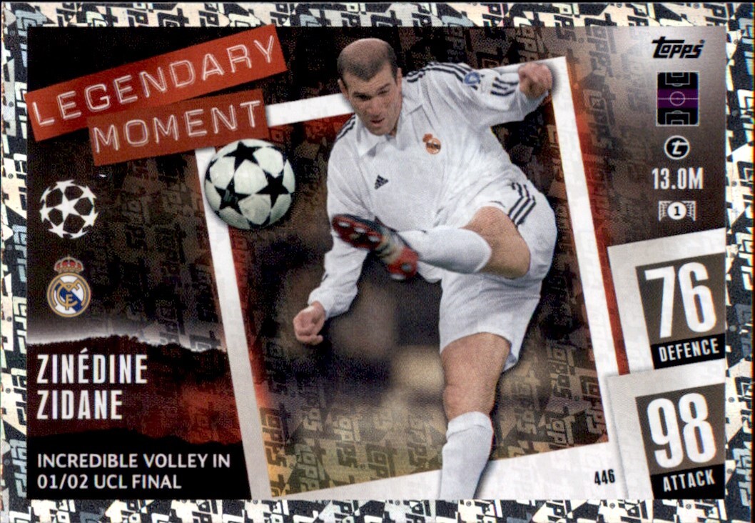 Champions League 2023/24 Trading Card 446 - Zinedine Zidane