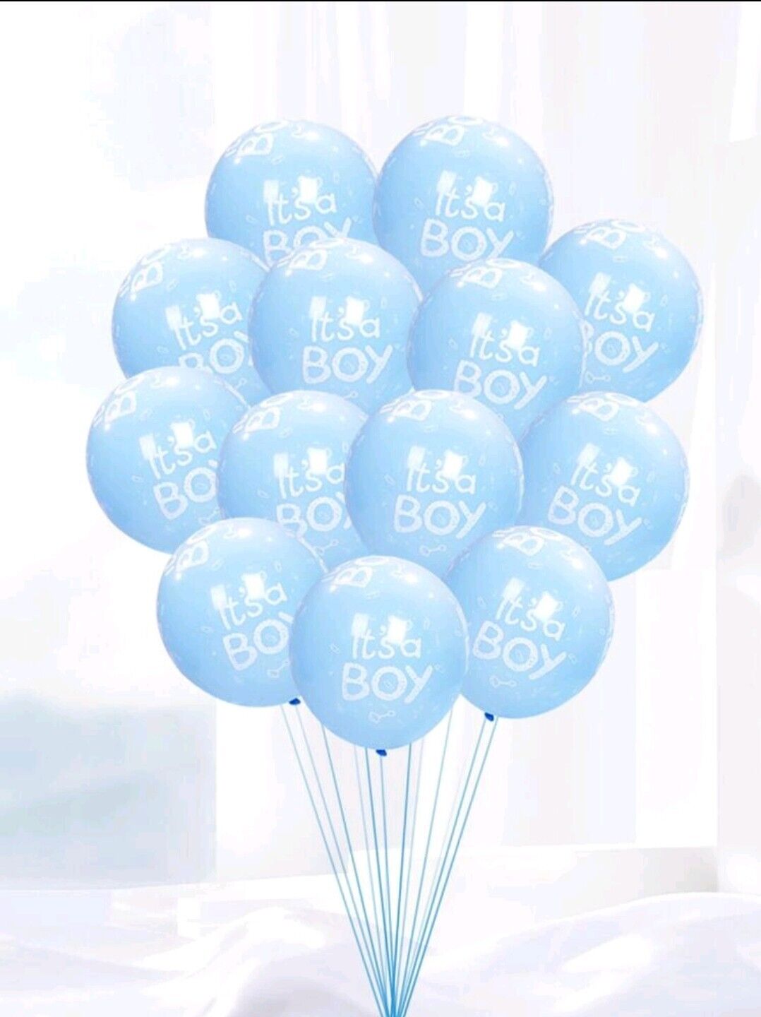 Luftballons Its A Boy - Its A Girl Geburt Kind Babyparty Gender Junge Mädchen