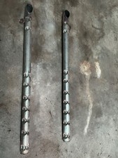 Used Oem Gm 1963-1967 C2 Corvette Lh Rh 3872969 3872970 2.5 Side Exhaust Pipes