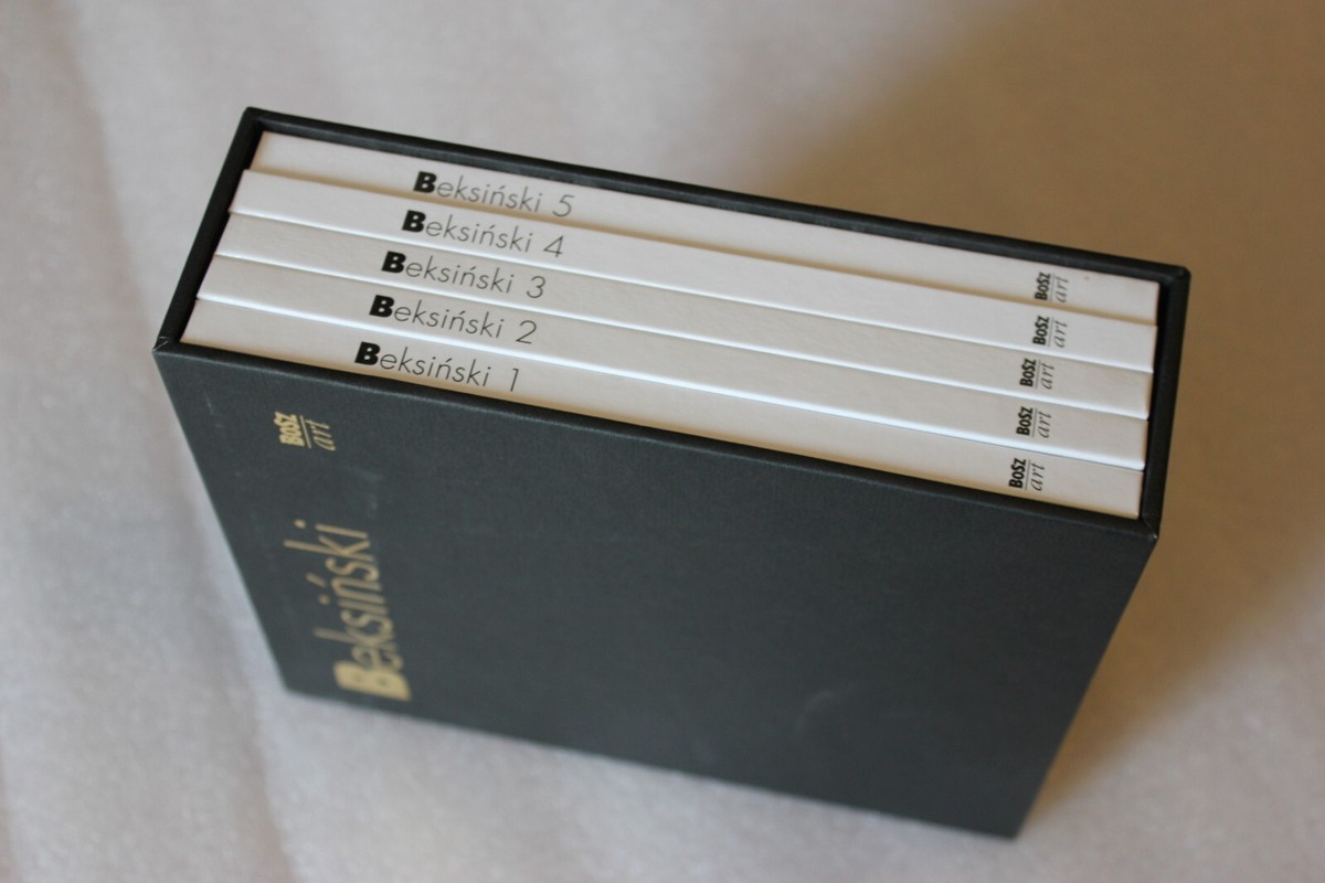Zdzisław Beksiński collection 1-5 Painting hardcover art book in