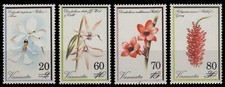 Vanuatu 1991 - Mi-Nr. 864-867 ** - MNH - Orchideen / Orchids - Neue Werte