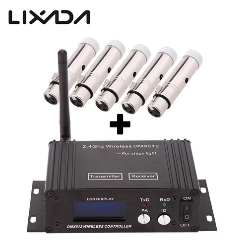 2.4G Wireless DMX512 Controller Transceiver Repeater Kits For Stage Light J6B9 - Picture 16 of 20