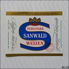 Perlstark Sanwald Weizen Beer Label (BL10)