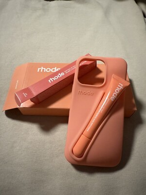 Rhode Lip-tint Silicon Phone Cases WITH Lipgloss -iPhone 16 PRO