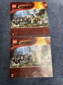 LEGO Indiana Jones 7623 Temple Escape 100% Complete W/Instructions