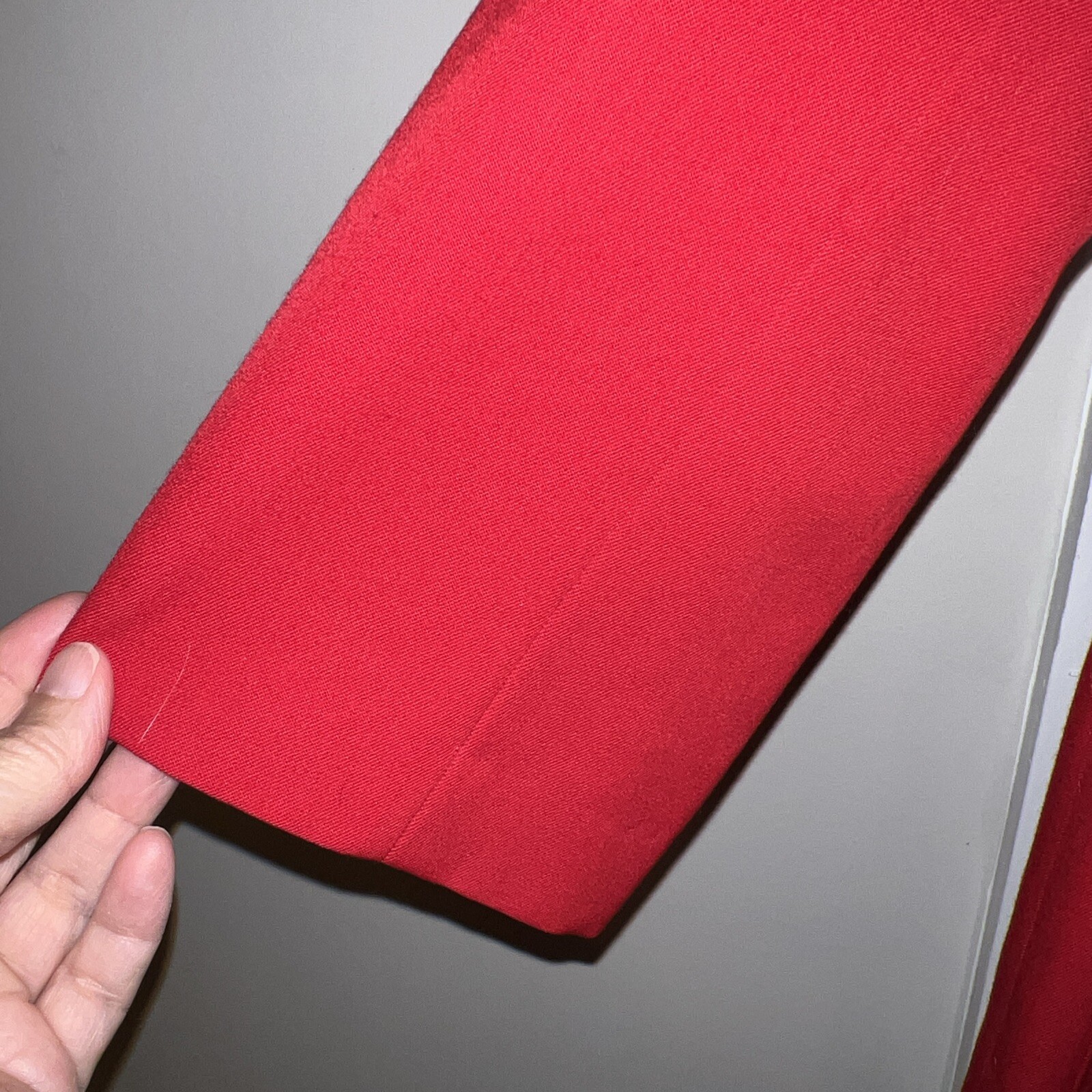 Pendleton Virgin Wool Jacket Red Size 12 Lined Bu… - image 7