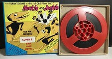 1962. TERRYTOONS SUPER 8 MM MOVIE  HECKLE  JECKLE  TEN PIN TERRORS IN BOX
