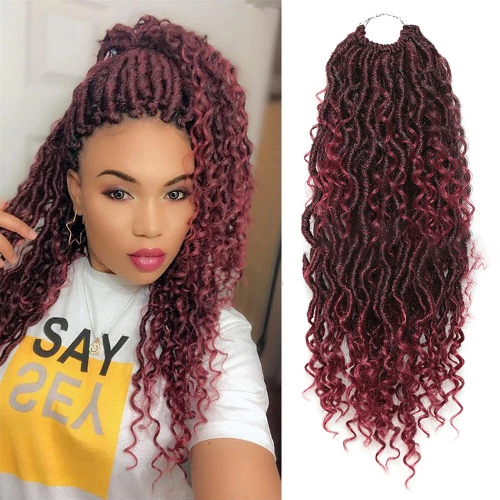 Crochet on sale locs hair