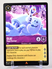 Disney Lorcana TCG Shimmering Skies Olaf Happy Passenger 50/204 Rare Regular