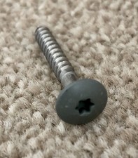 Genuine James Hardie Coloured Screws - Slate Grey - Pack of 10 Screws