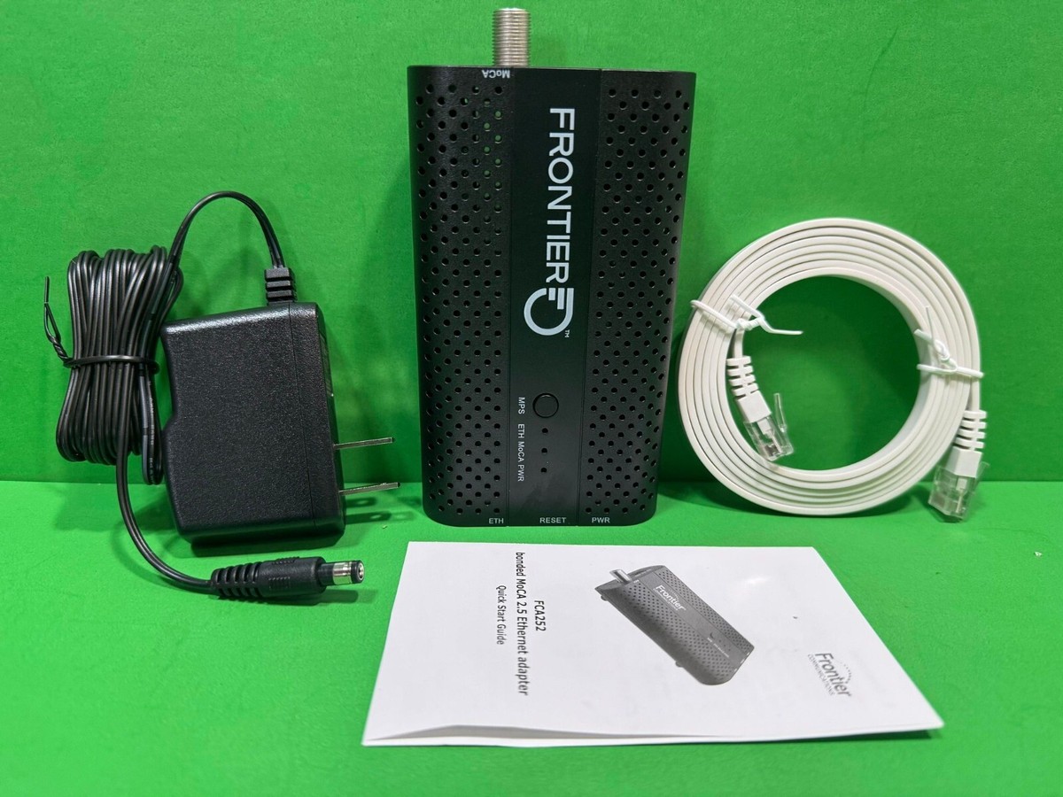 Frontier FCA252 Basic LNE 2.5GigE LAN MoCA 2.5 1.88W Network