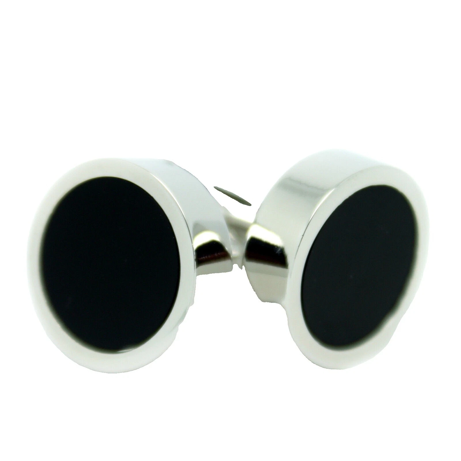 Surgical Steel Black Cufflinks for Men